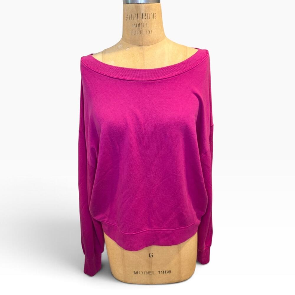 Athleta Open Back Sweatshirt